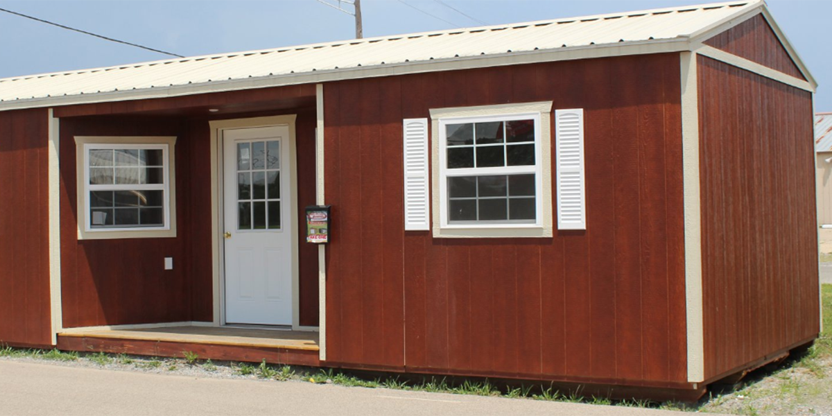portable buildings with electric and plumbing