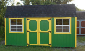 convert garden shed into playhouse