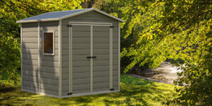 shed placement in yard