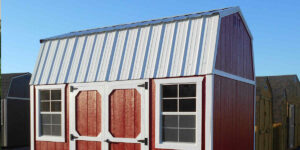 how to put metal roof on barn style shed